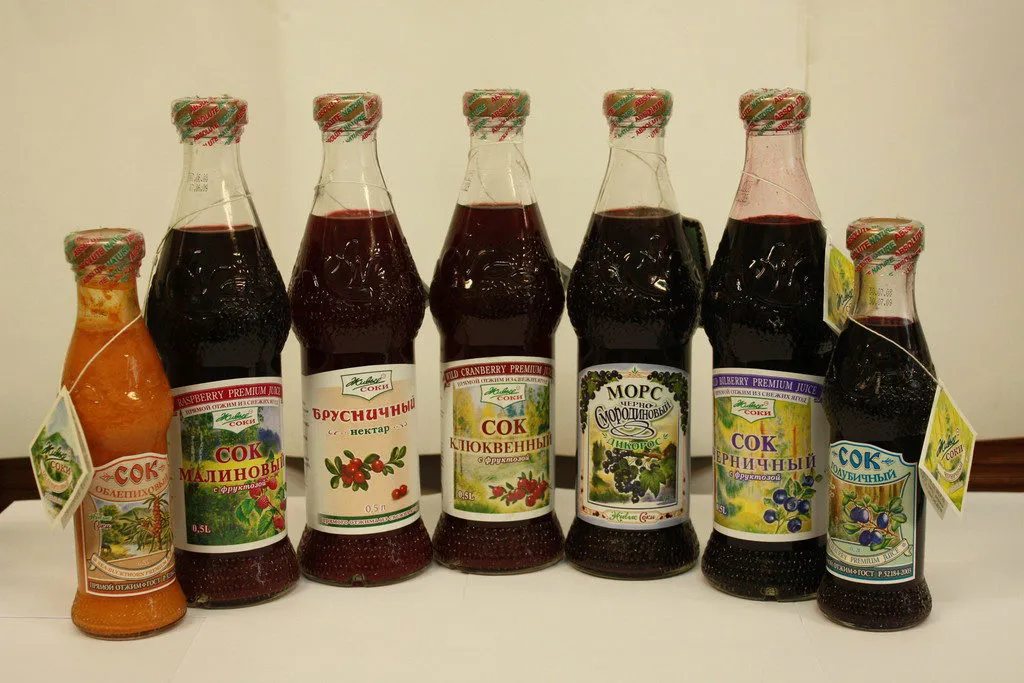 соки и напитки прямого отжима из ягод в Санкт-Петербурге 2