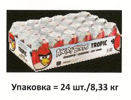 напиток Angry Birds в Санкт-Петербурге 2